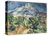 The Mountain Saint Victoire-Paul Cézanne-Stretched Canvas