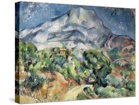 The Mountain Saint Victoire-Paul Cézanne-Stretched Canvas