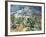 The Mountain Saint Victoire-Paul Cézanne-Framed Art Print