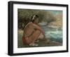 The Mountain Stream, c.1914-Eanger Irving Couse-Framed Giclee Print