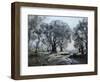 The Mountain Stream of Vallonet, 1892-Emmanuel Lansyer-Framed Giclee Print