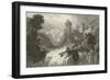 The Mountain Torrent-William Purser-Framed Giclee Print