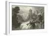 The Mountain Torrent-William Purser-Framed Giclee Print