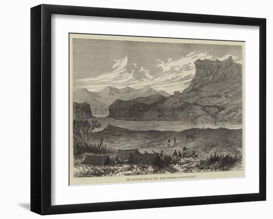 The Mountain War in Fiji, Rock Fortress of Matanavatu-null-Framed Giclee Print
