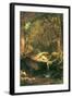 The Mountain-Albert Bierstadt-Framed Art Print