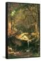 The Mountain-Albert Bierstadt-Framed Stretched Canvas