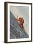 The Mountaineer, 2021 (Collage)-Florent Bodart-Framed Giclee Print