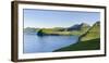 The mountains and cliffs. Denmark, Faroe Islands-Martin Zwick-Framed Photographic Print