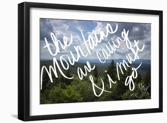 The Mountains are Calling-Kimberly Glover-Framed Giclee Print