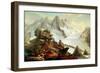 The Mountains at Lauteraar, 1776-Caspar Wolf-Framed Giclee Print