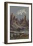 The Mountains of Hombori-null-Framed Giclee Print