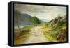 The Mountains of Moidart-John MacWhirter-Framed Stretched Canvas