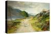 The Mountains of Moidart-John MacWhirter-Stretched Canvas