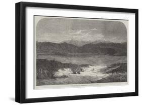 The Mountains of Thermopylae-Edward Lear-Framed Giclee Print