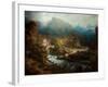 The Mountains of Vietri-Philip Reinagle-Framed Giclee Print