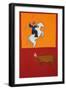 The mounted bullfighter-Cristina Rodriguez-Framed Giclee Print