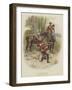The Mounted Infantry-Frank Dadd-Framed Giclee Print