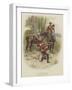 The Mounted Infantry-Frank Dadd-Framed Giclee Print