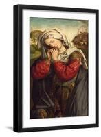 The Mourning Mary Magdalene, C. 1500-Colijn de Coter-Framed Giclee Print