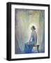 The Mourning Penelope, 1929 (Litho)-Newell Convers Wyeth-Framed Giclee Print