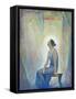 The Mourning Penelope, 1929 (Litho)-Newell Convers Wyeth-Framed Stretched Canvas