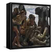 The Mourning-Lovis Corinth-Framed Stretched Canvas