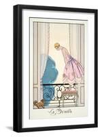 The Mouse, from 'Falbalas and Fanfreluches, Almanach des Modes Présentes, P-Georges Barbier-Framed Giclee Print