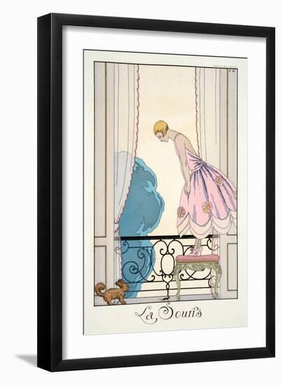 The Mouse, from 'Falbalas and Fanfreluches, Almanach des Modes Présentes, P-Georges Barbier-Framed Giclee Print