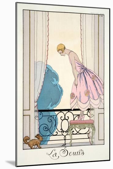 The Mouse, from 'Falbalas and Fanfreluches, Almanach des Modes Présentes, P-Georges Barbier-Mounted Giclee Print