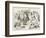 The Mouse Holds Court-John Tenniel-Framed Photographic Print