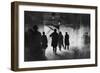 The Mouth of a Thames-Side Subway, London, 1926-1927-null-Framed Giclee Print