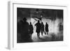 The Mouth of a Thames-Side Subway, London, 1926-1927-null-Framed Giclee Print