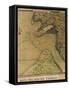 The Mouth of the Chagres River from Map of Panama, 1744-null-Framed Stretched Canvas