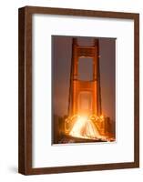 The Mouth of the Golden Gate - San Francisco-Vincent James-Framed Photographic Print