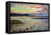 The Mouth of the River Doon, Scotland, 1924-1926-FC Varley-Framed Stretched Canvas
