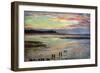 The Mouth of the River Doon, Scotland, 1924-1926-FC Varley-Framed Giclee Print