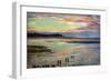 The Mouth of the River Doon, Scotland, 1924-1926-FC Varley-Framed Giclee Print