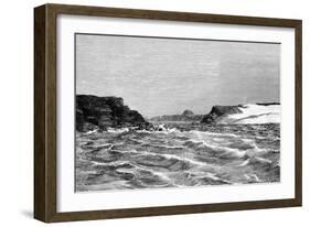 The Mouth of the River Draa, Morocco, 1895-Barbant-Framed Giclee Print