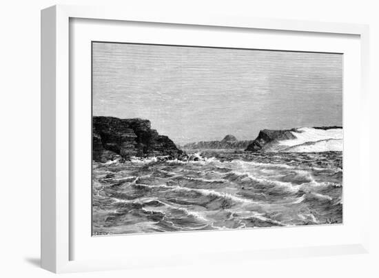 The Mouth of the River Draa, Morocco, 1895-Barbant-Framed Giclee Print