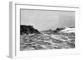 The Mouth of the River Draa, Morocco, 1895-Barbant-Framed Giclee Print