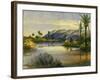 The Mouth of the River Kishon and Mount Carmel-Claude Conder-Framed Giclee Print