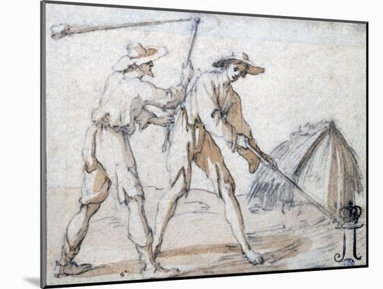 The Mouth's Labour, C1592-1635-Jacques Callot-Mounted Giclee Print