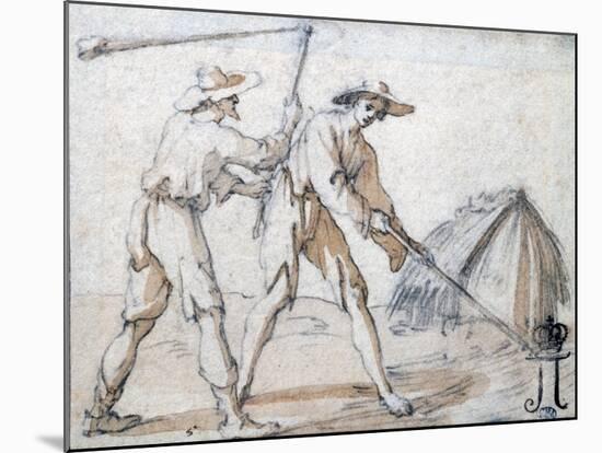 The Mouth's Labour, C1592-1635-Jacques Callot-Mounted Giclee Print