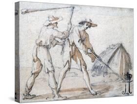 The Mouth's Labour, C1592-1635-Jacques Callot-Stretched Canvas