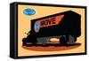 The Move Truck-null-Framed Stretched Canvas