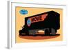 The Move Truck-null-Framed Art Print