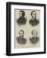 The Movers and Seconders of the Address in the Lords and Commons-null-Framed Giclee Print