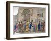 The Moving Panorama, or Spring Garden Rout..., 1823-null-Framed Giclee Print