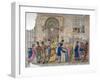 The Moving Panorama, or Spring Garden Rout..., 1823-null-Framed Giclee Print