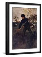 The Mower, 1904-Nico Jungman-Framed Giclee Print